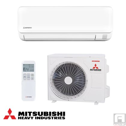 Инверторен климатик Mitsubishi Heavy Industries SRK20ZTL-W + SRC20ZTL-W, 7000BTU, Wi Fi