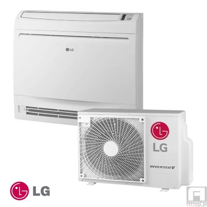 Инверторен климатик подов LG UQ09F NA0 + UUA1 UL0, 9000BTU 