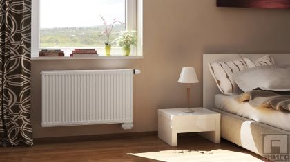 KORADO Radik, panel steel radiator type VENTIL KOMPAKT 22, 500x500 - 926W