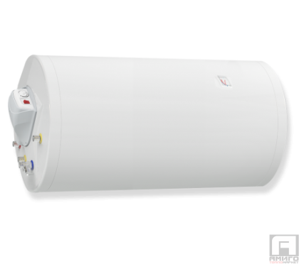 Eldom 200l., with one lower heat exchangers, horizontal, enameled