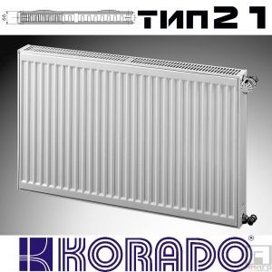 KORADO Radik,  Platte, Stahl-Heizkörperr type 21, 600x2300 - 3777W