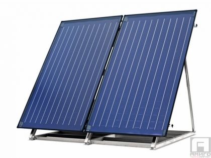 FKF3-21 - Базова конструкция за монтаж върху плосък покривна Bosch SOLAR 7000TF