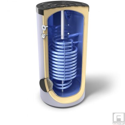 Бойлер с две паралелни серпентини Tesy 300л., емайлиран