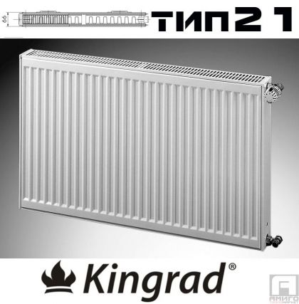 Панелен Радиатор KОРАДО Кинград тип 21, 500x1000 - 1320 W ΔT60