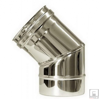 Chimney Exhaust Elbow 45° - Ø130