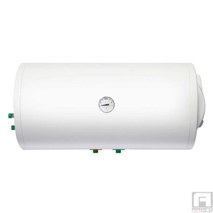 Бойлер със серпентина Tedan Comby BT 80л inox 2kW, хоризонтален, изводи отляво, ел. изводи отдясно, тръби отдолу