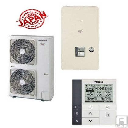 Термопомпа Toshiba Estia HWS-1405XWHM3-E/HWS-1105H-E