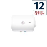 Електрически бойлер TEDAN Standard INOX 50 л., хоризонтален, ел. изводи отдясно, тръби отдолу, неръждаем, 2kW