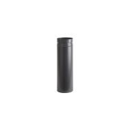 Коминно тяло 0.50 cm, Ф120, емайрали, черен мат
