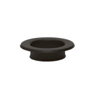 Rossete F150, enamaled, black matte