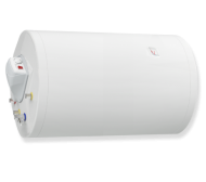 Eldom 150l., with one lower heat exchangers, horizontal, enameled