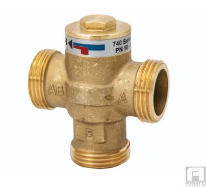 Thermostatic three-way valve - 55°C - 1"