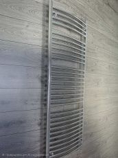 Steel towel rail radiator chrome Thermolux Elegant 900x500 - 464W