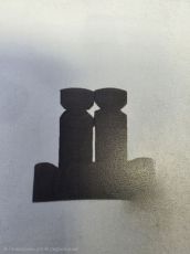 Комплект конзоли за лира - черни 4бр.