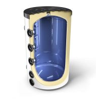 Enameled buffer vessel 160l.