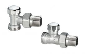 Secret Valve for a Radiator with an Adaptor - 1/2Mx24*19